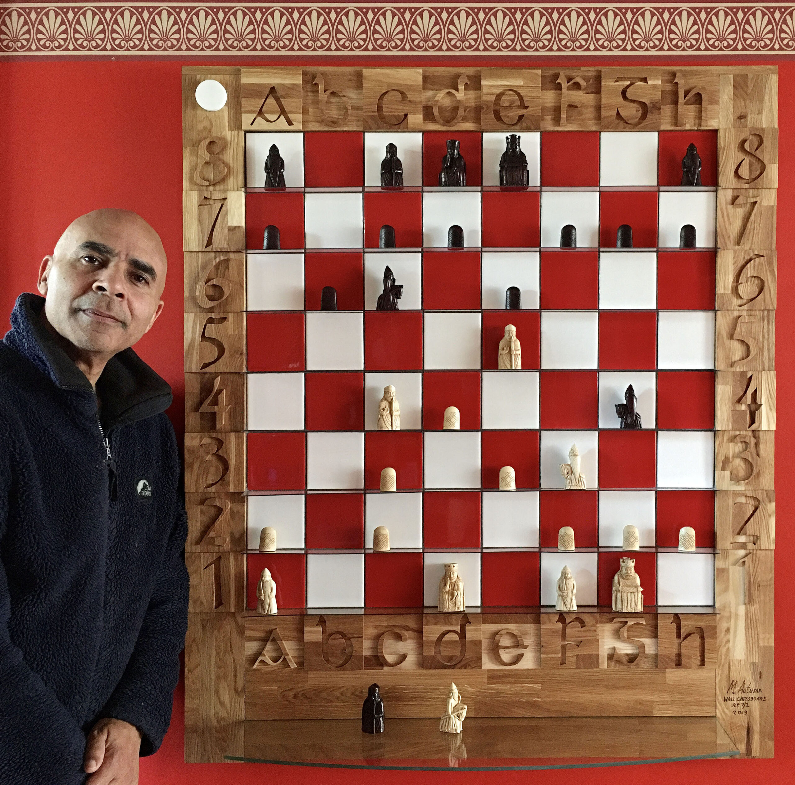 Isle of Lewis Wall Chessboard
