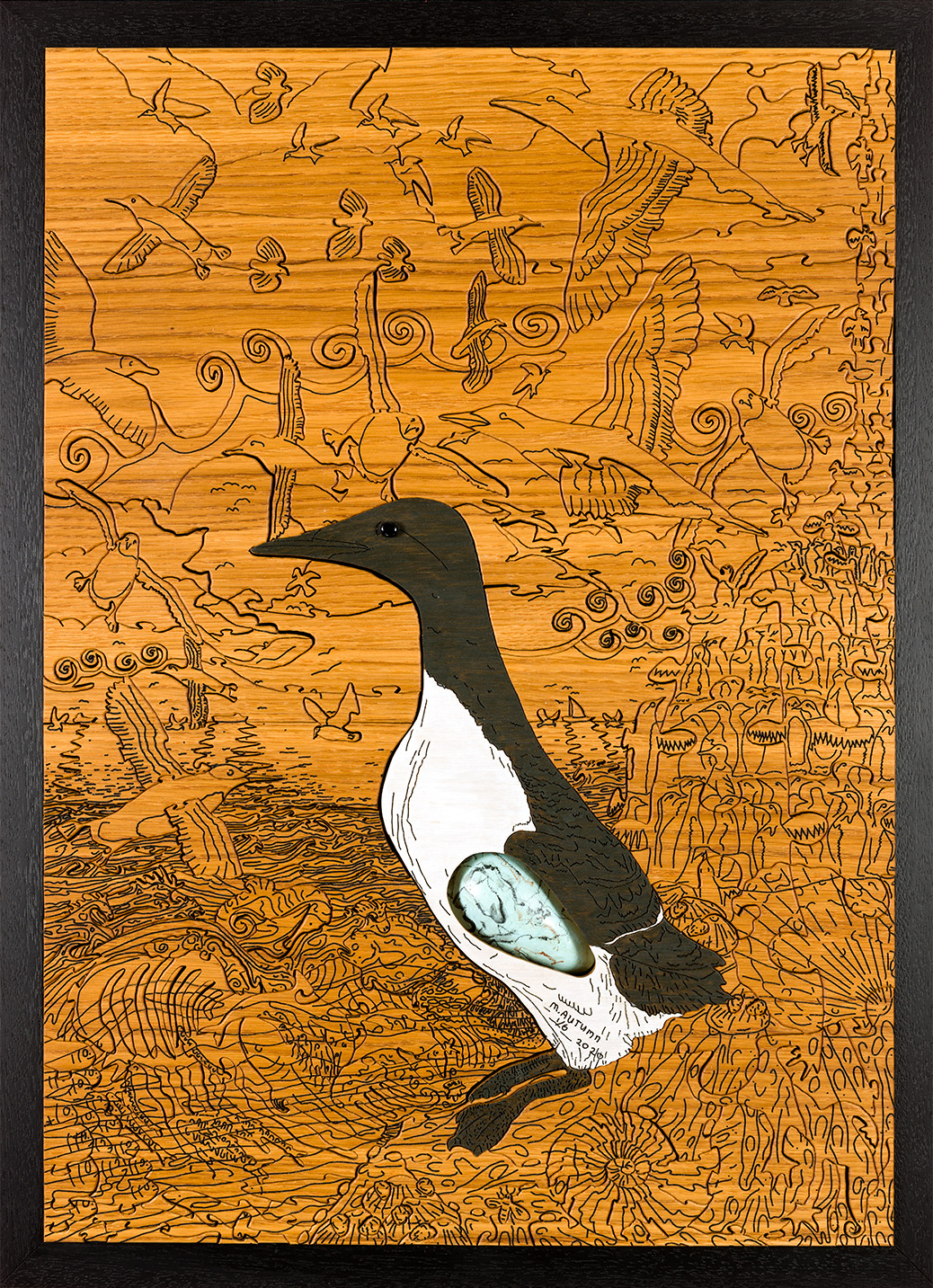 Guillemot with Egg (Art Puzzle)
