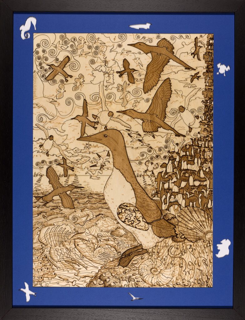 Guillemot with Egg (Art Puzzle) - Laser - Unlimited Edition