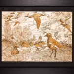 Golden Plover with Egg (Art Puzzle) - Laser - Limited Edition of 101