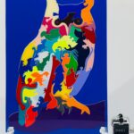 Long-eared Owl (You Are What You Eat) - "stained glass" art puzzle