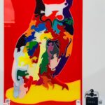 Long-eared Owl (You Are What You Eat) - "stained glass" art puzzle